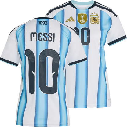 adidas Argentina 2026 Women's Lionel Messi Home Stadium Jersey