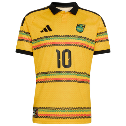 adidas Jamaica 2026 x Bob Marley #10 Men's Home Stadium Jersey