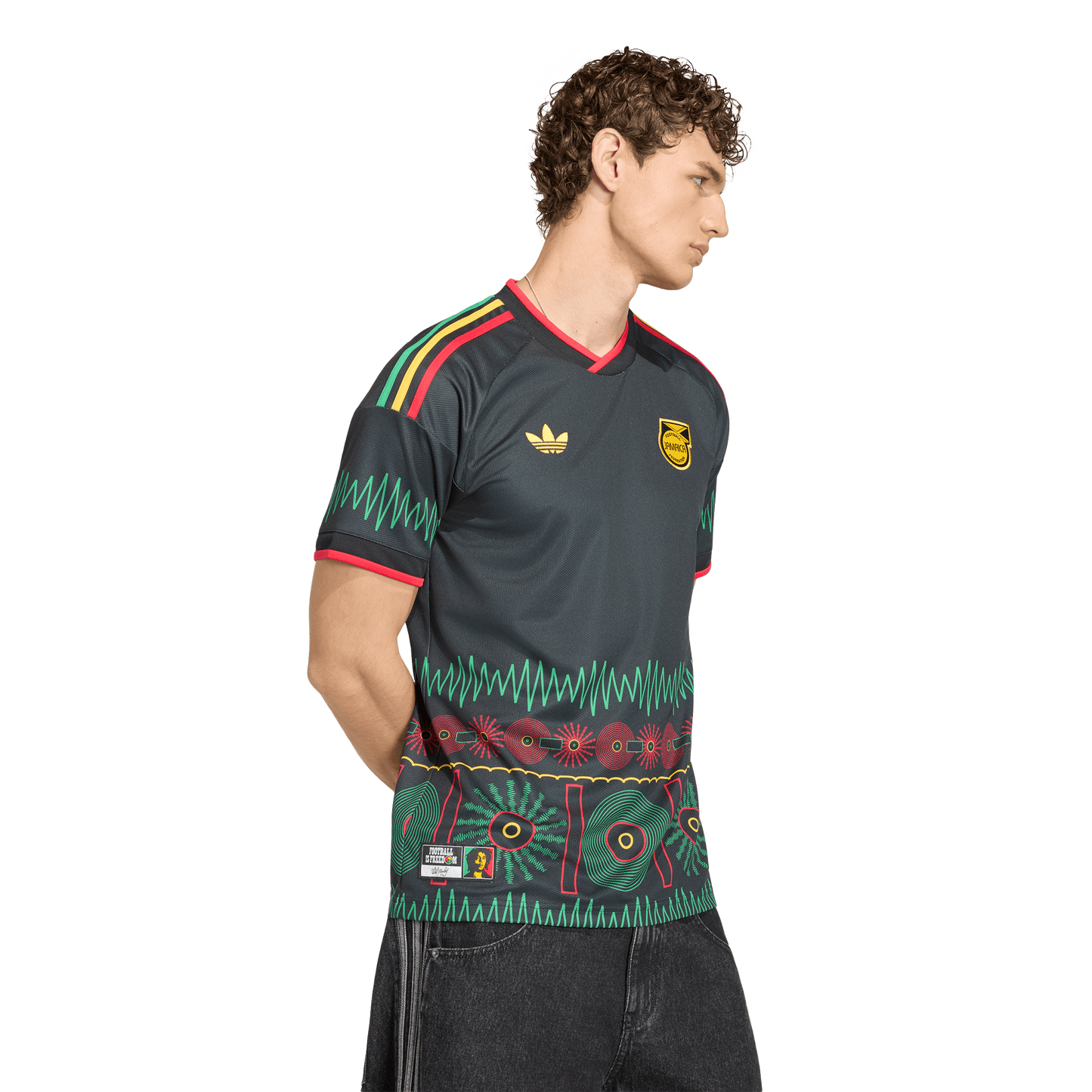 adidas Jamaica 2026 x Bob Marley Men's Away Stadium Jersey