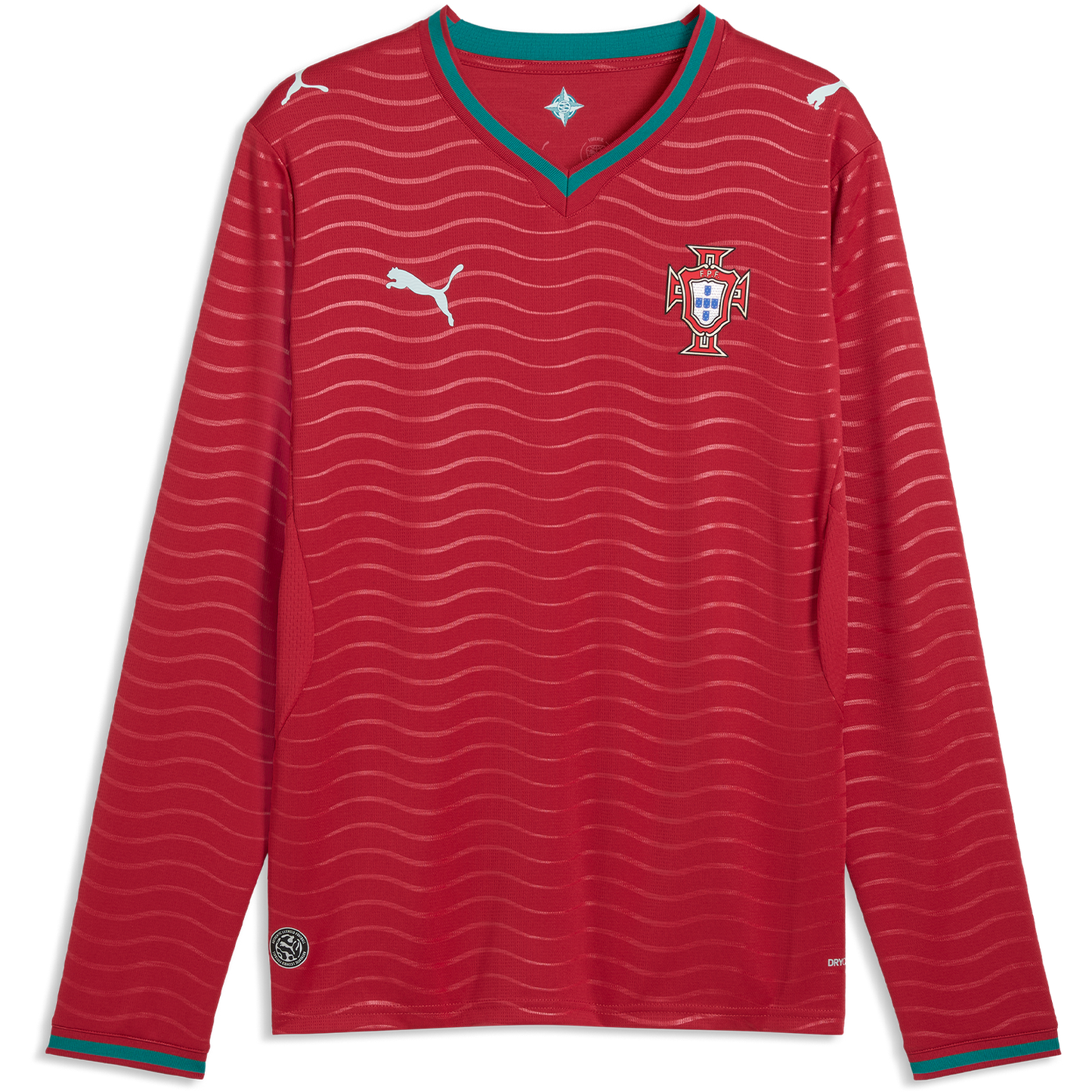 Puma Portugal 2026 Men's Long Sleeve Home Stadium Jersey
