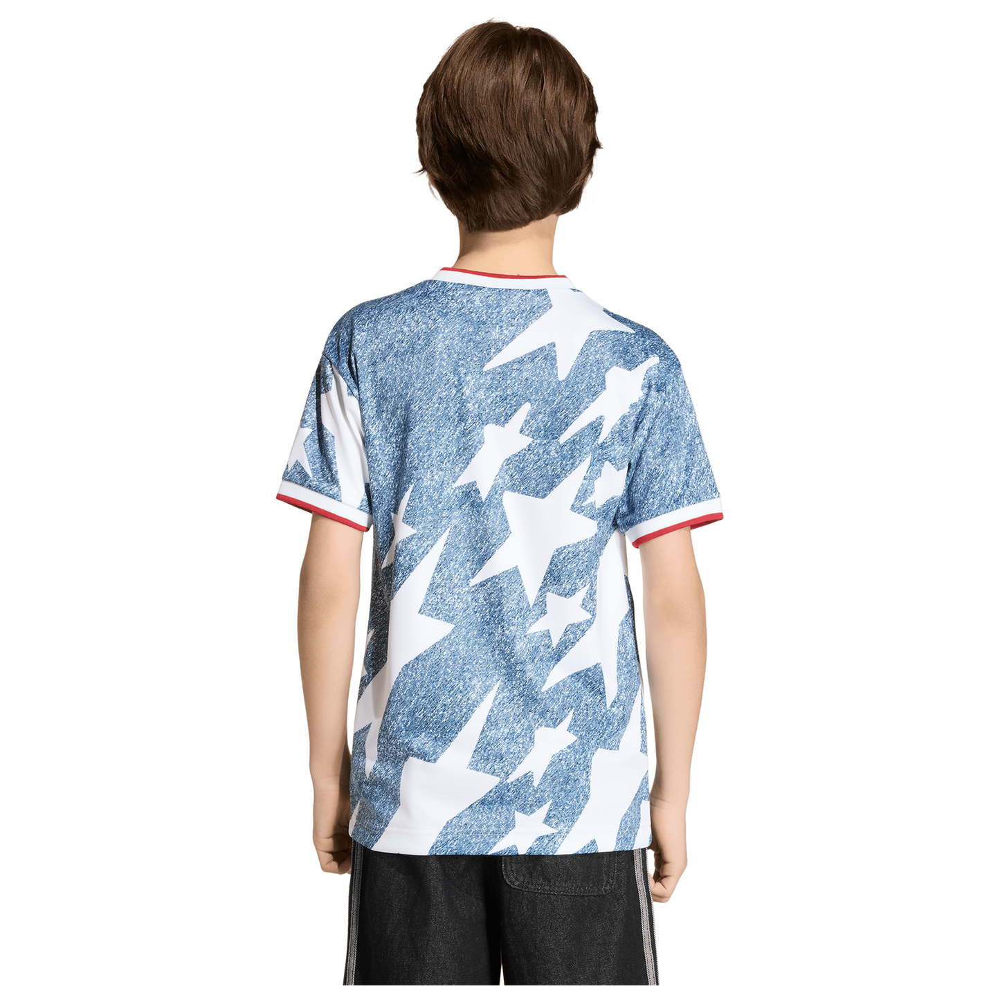 adidas Youth Denim Graphic Jersey - Denim Collection