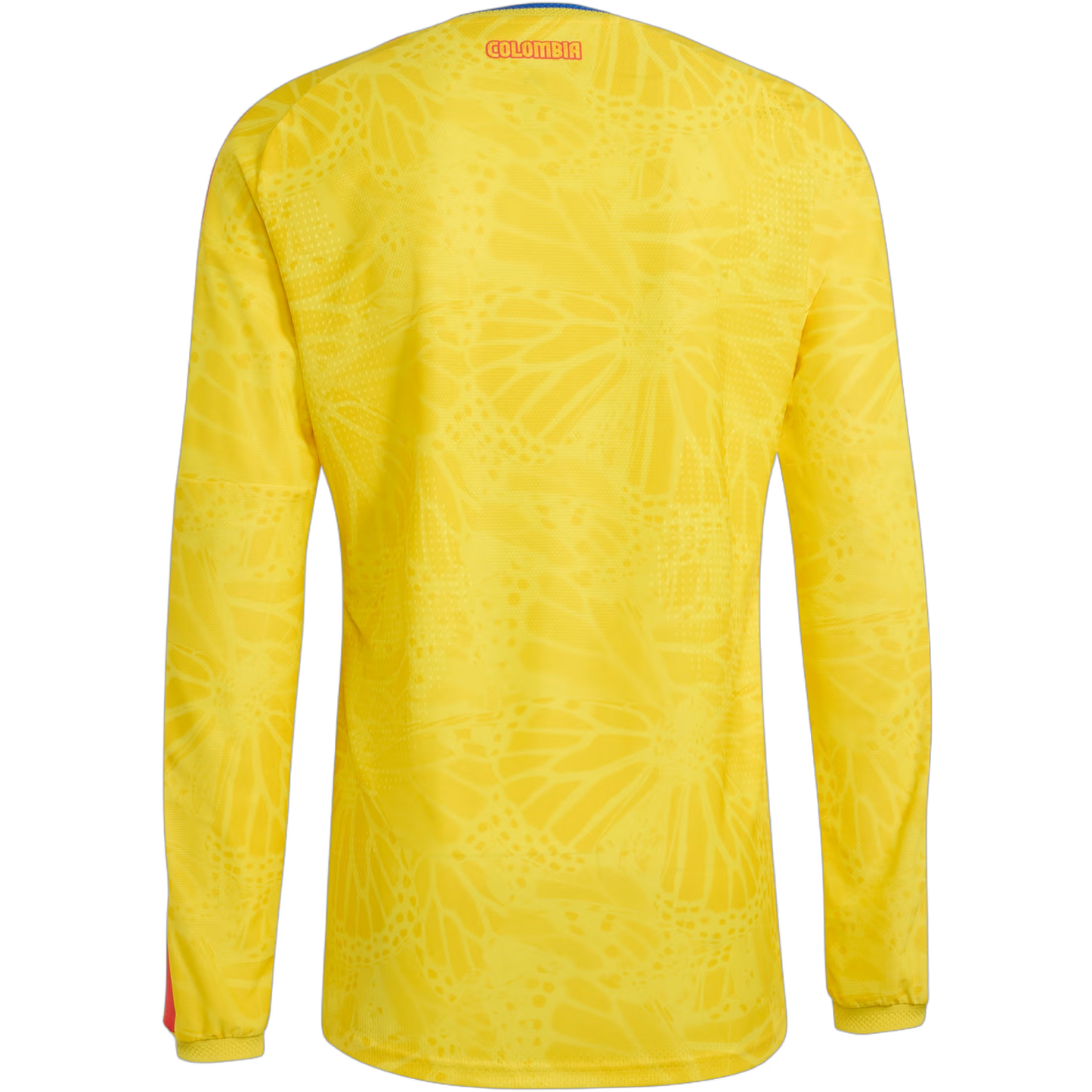 adidas Colombia 2026 Men's Long Sleeve Home Authentic Match Jersey