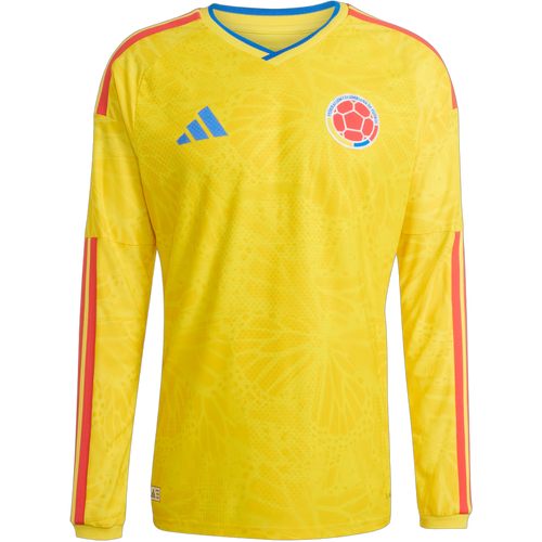 adidas Colombia 2026 Men's Long Sleeve Home Authentic Match Jersey