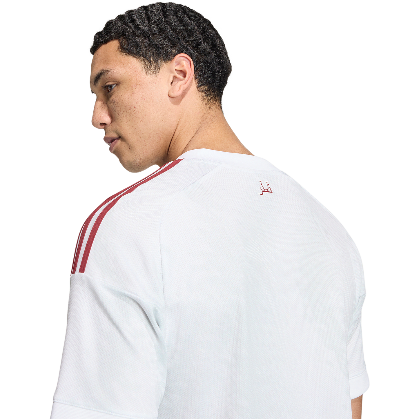 adidas Men's Qatar Away 2026 Stadium Jersey