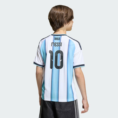 Kids Argentina 26 Home Messi Jersey