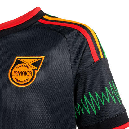 adidas Jamaica 2026 x Bob Marley Youth Away Stadium Jersey