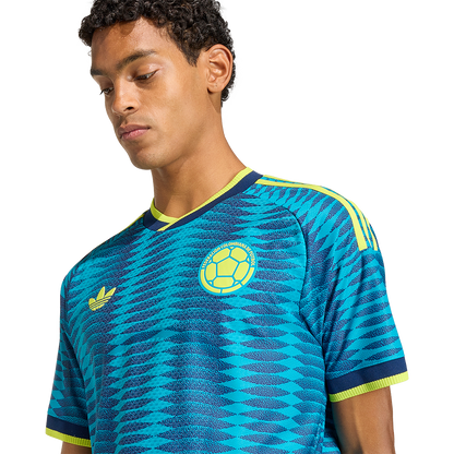 adidas Men's Colombia Away 2026 Authentic Match Jersey