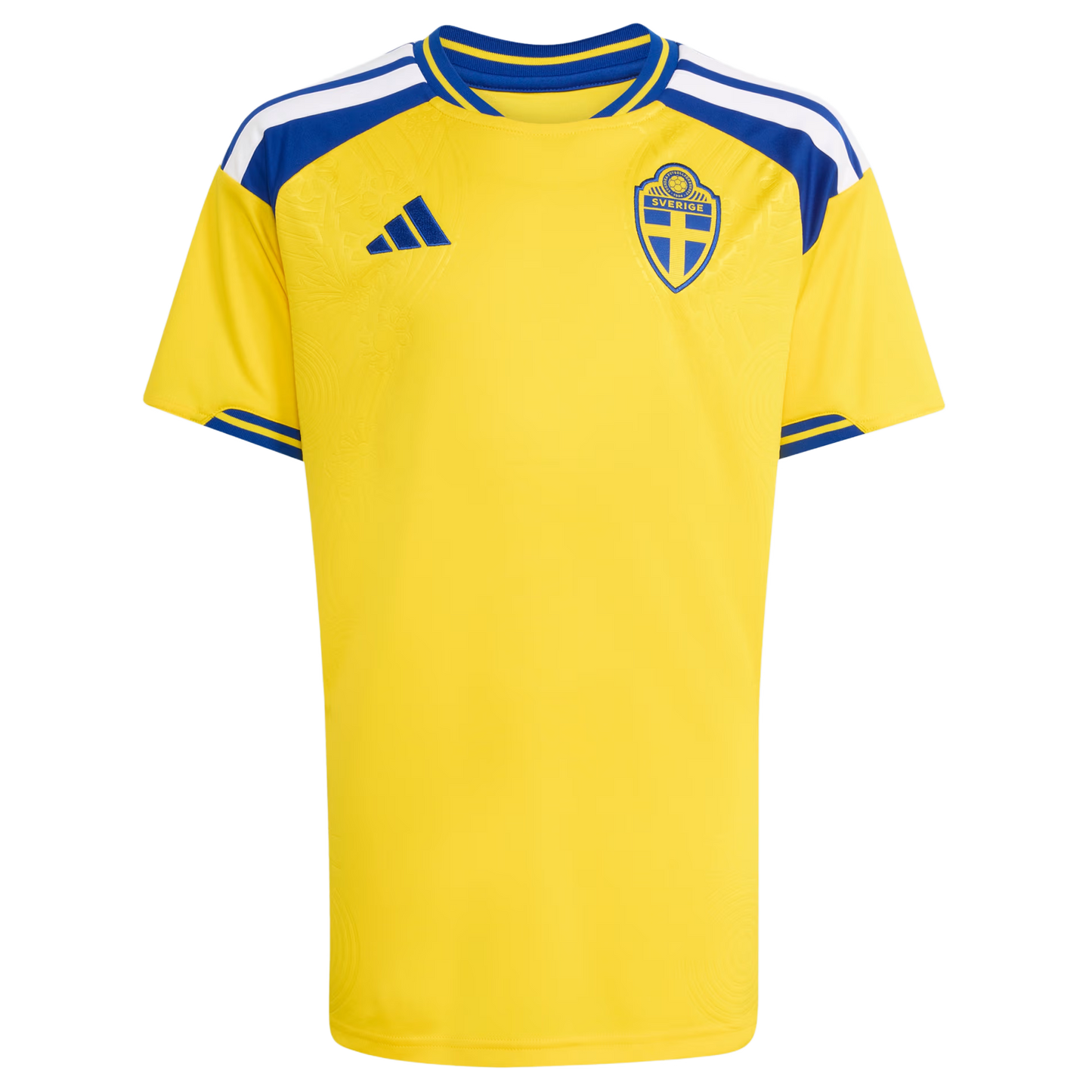 adidas Sweden 2026 Youth Home Stadium Jersey