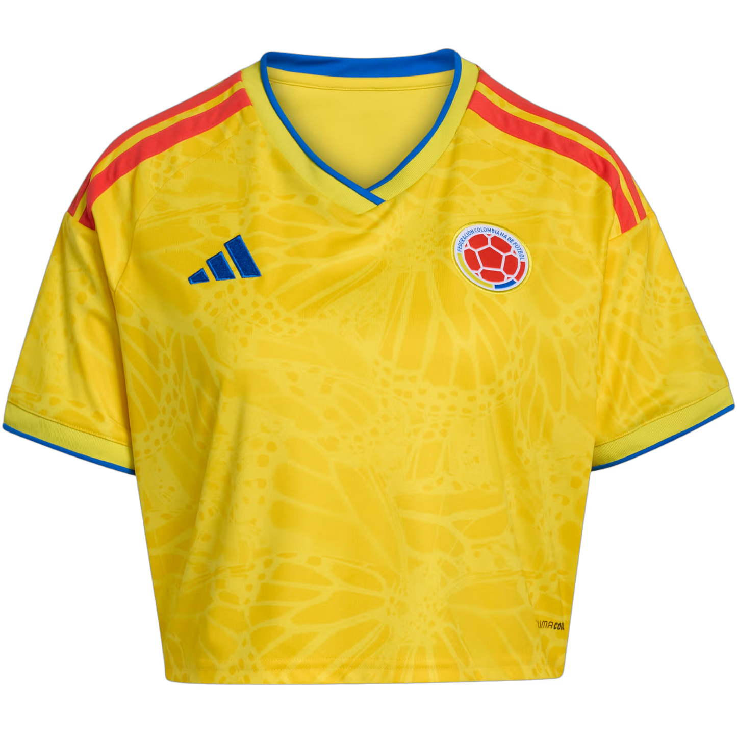 adidas Colombia 2026 Women's Home Cropped Jersey