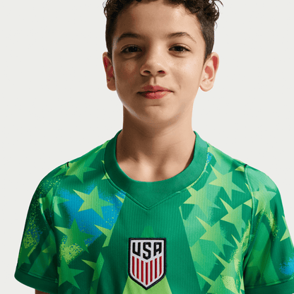 Nike Youth USA 2026 Youth Short Sleeve Goalkeeper Jersey