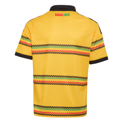 adidas Jamaica 2026 x Bob Marley Youth Home Stadium Jersey