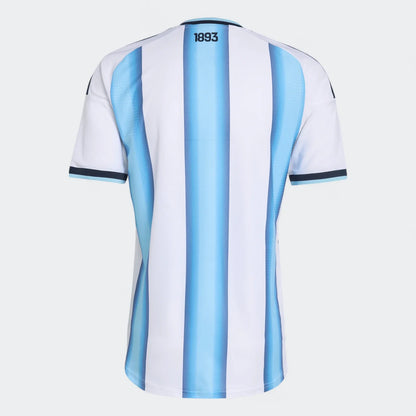 Mens Argentina 26 Home Authentic Jersey