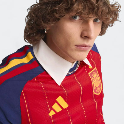 Mens Spain 26 Home Authentic Jersey