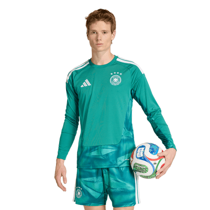 adidas Germany 2026 Men's Long Sleeve Home Goalkeeper Jersey
