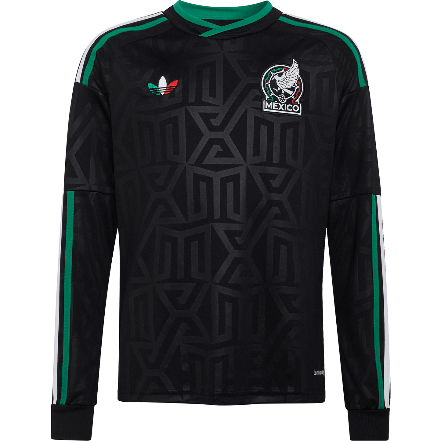 adidas Youth Mexico 3rd 2026 Long Sleeve Stadium Jersey