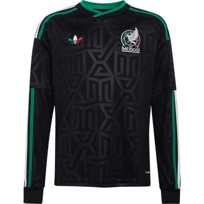 adidas Youth Mexico 3rd 2026 Long Sleeve Stadium Jersey