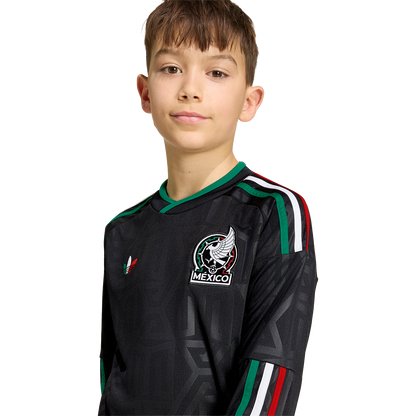 adidas Youth Mexico 3rd 2026 Long Sleeve Stadium Jersey