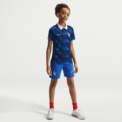 Nike Youth France Home 2026 Stadium Jersey