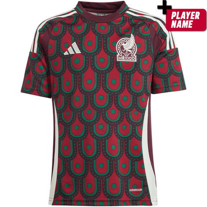 adidas Mexico 2024 Youth Home Stadium Jersey