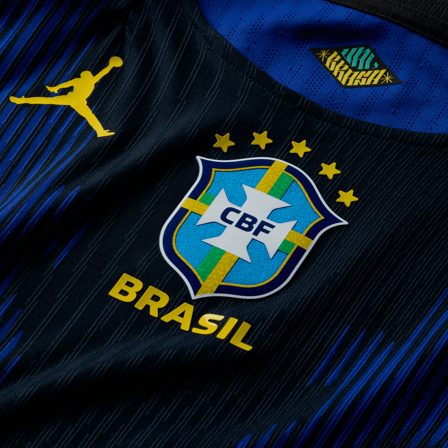 Nike Brasil Futebol x Jordan 2026 Youth Authentic Match Away Jersey