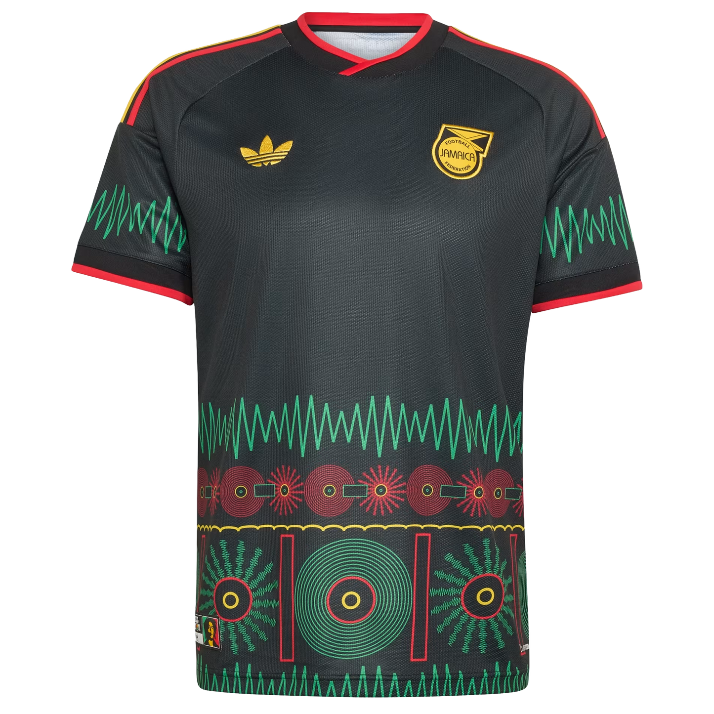 adidas Jamaica 2026 x Bob Marley Men's Away Stadium Jersey