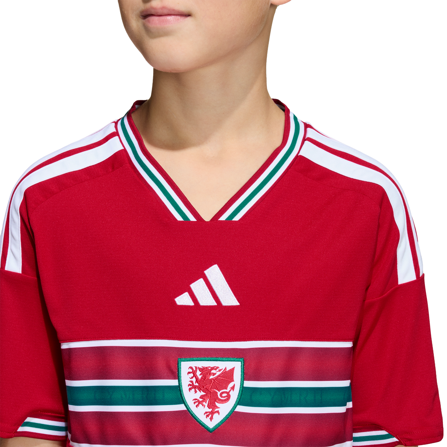 adidas Wales 2026 Youth Home Stadium Jersey