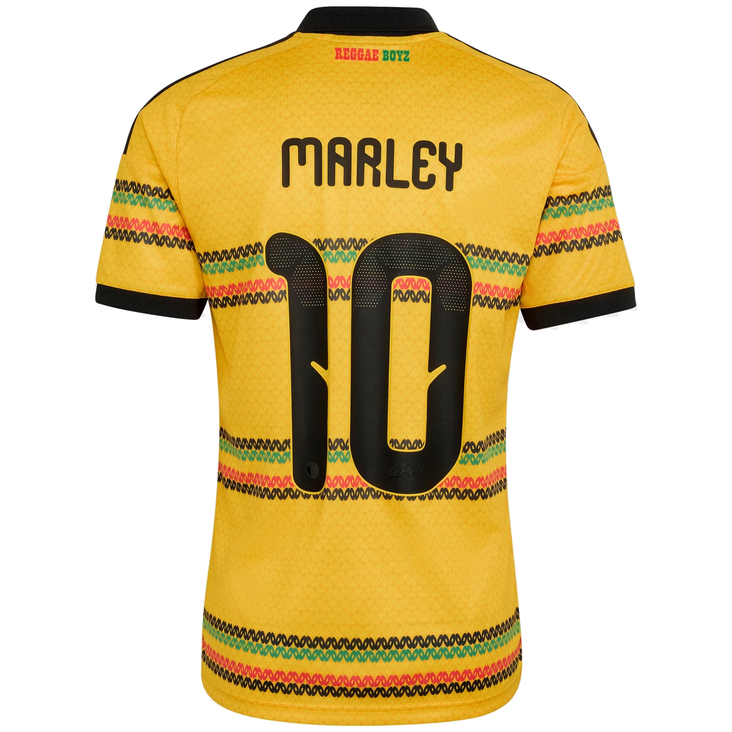 adidas Jamaica 2026 x Bob Marley #10 Men's Home Stadium Jersey