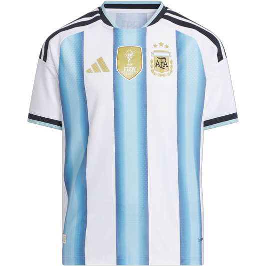 adidas Argentina 2026 Men's Youth Home Authentic Jersey