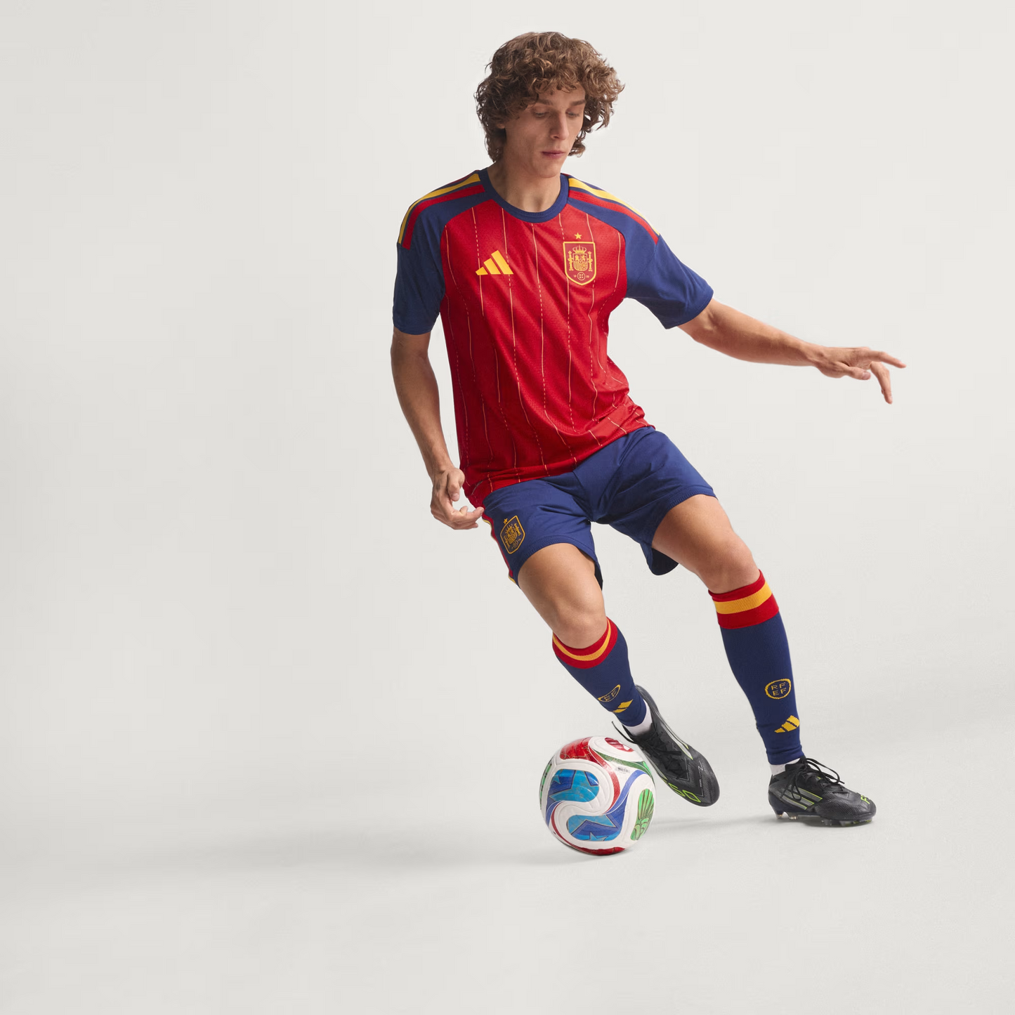 adidas Spain 2026 Men's Authentic Home Jersey