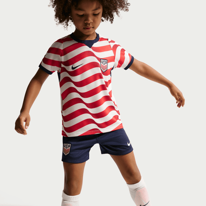 Nike Toddler USA Home 2026 3-Piece Stadium Kit
