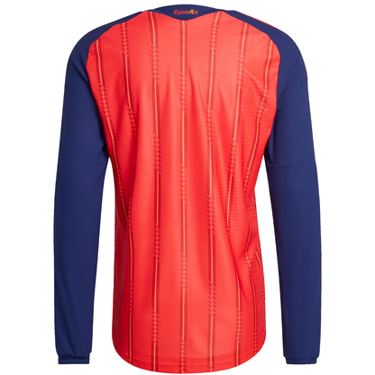 adidas Spain 2026 Men's Authentic Home Long Sleeve Jersey