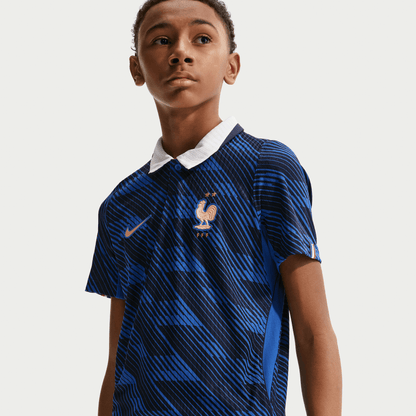 Nike Youth France Home 2026 Authentic Match Jersey