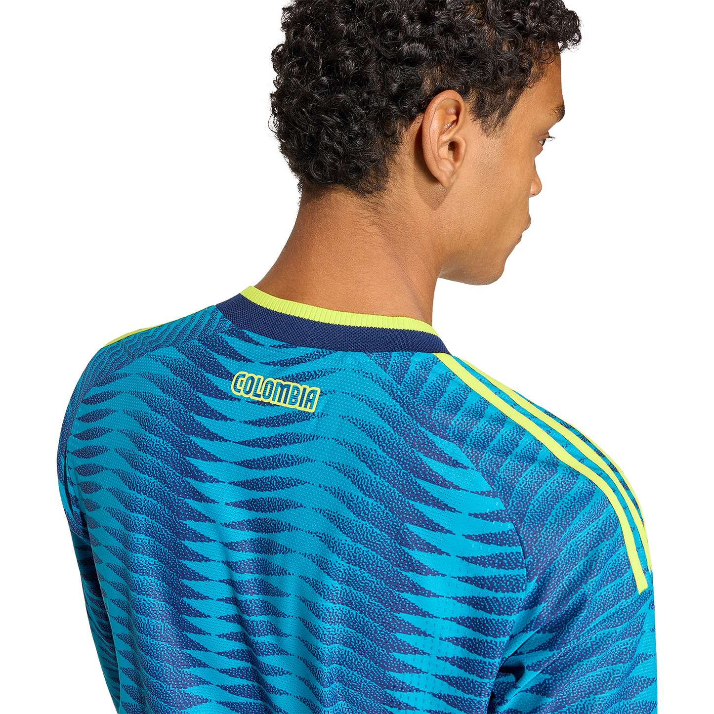 adidas Men's Colombia Away 2026 Authentic Long Sleeve Jersey