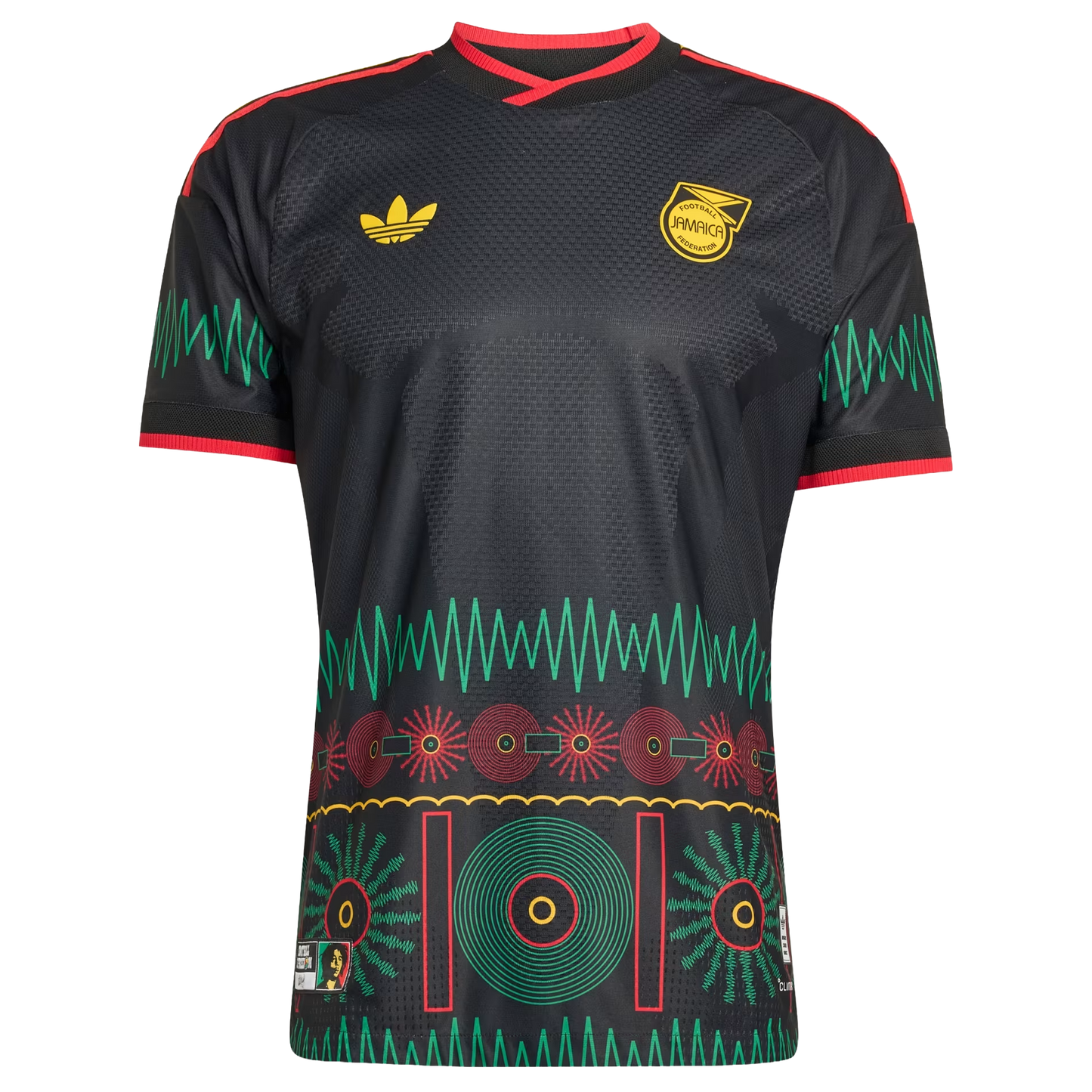 adidas Jamaica 2026 x Bob Marley Men's Away Authentic Jersey