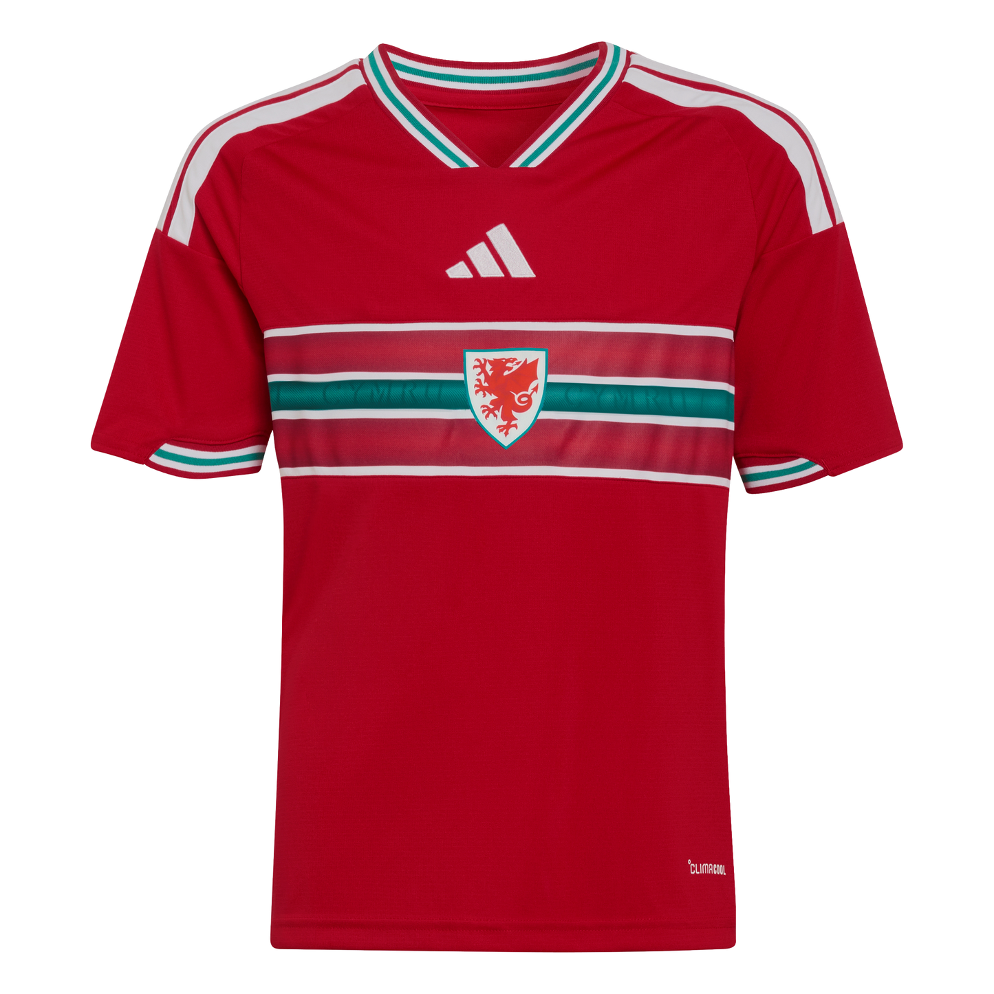 adidas Wales 2026 Youth Home Stadium Jersey