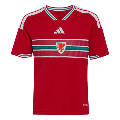 adidas Wales 2026 Youth Home Stadium Jersey