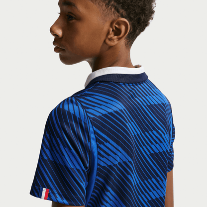 Nike Youth France Home 2026 Stadium Jersey