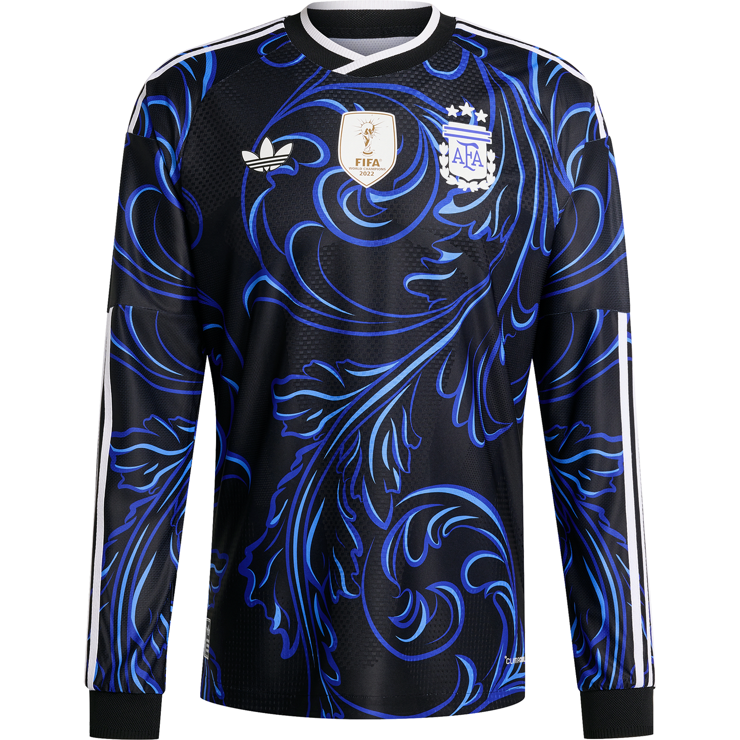 adidas Men's Argentina Away 2026 Authentic Long Sleeve Jersey