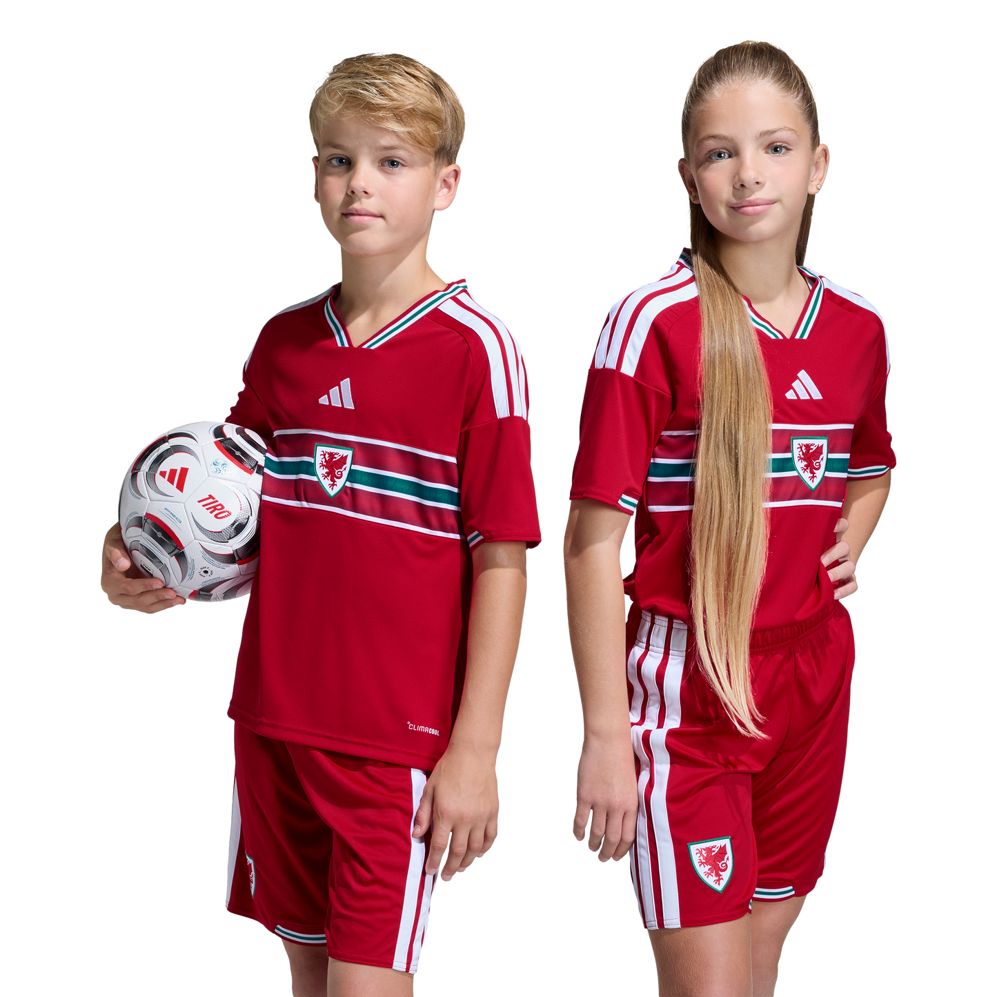 adidas Wales 2026 Youth Home Stadium Jersey