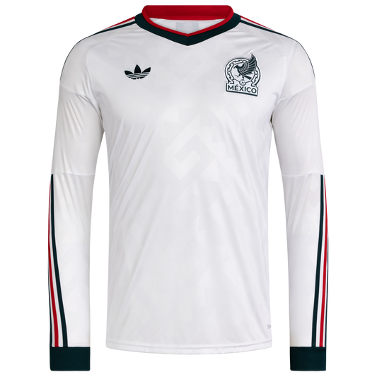 adidas Men's Mexico Away 2026 Long Sleeve Stadium Jersey