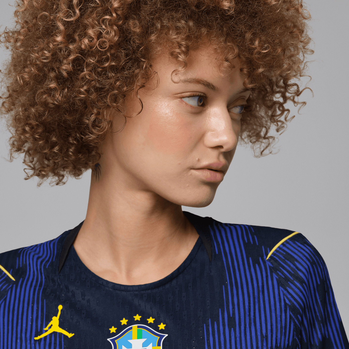 Nike Brasil Futebol x Jordan 2026 Women's Authentic Match Away Jersey