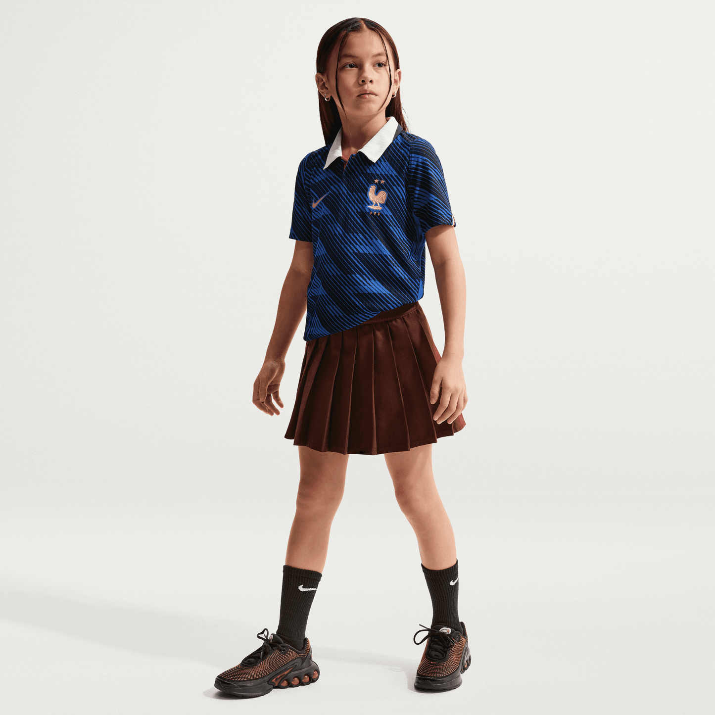 Nike Youth France Home 2026 Authentic Match Jersey