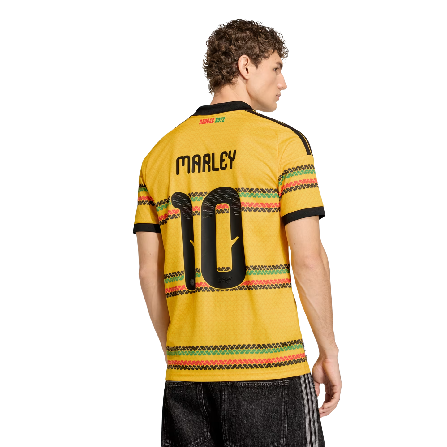 adidas Jamaica 2026 x Bob Marley #10 Men's Home Stadium Jersey