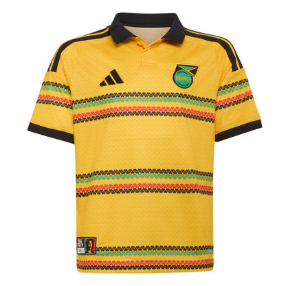 adidas Jamaica 2026 x Bob Marley Youth Home Stadium Jersey
