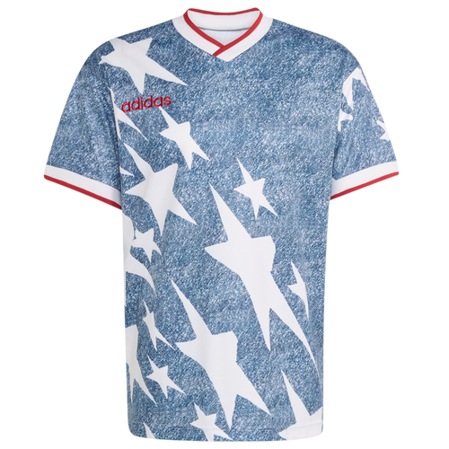 adidas Men's Denim Graphic Jersey - Denim Collection
