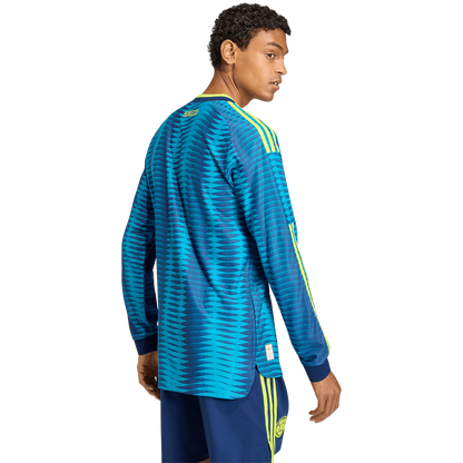 adidas Men's Colombia Away 2026 Authentic Long Sleeve Jersey