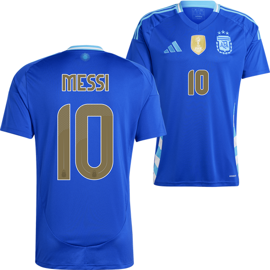 adidas Argentina 2024 Men's Away Stadium Messi Jersey