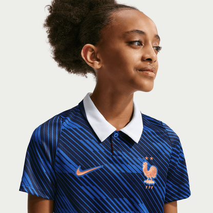 Nike Youth France Home 2026 Stadium Jersey
