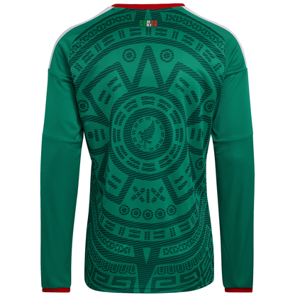 adidas Mexico 2026 Men's Home Stadium Long Sleeve Jersey