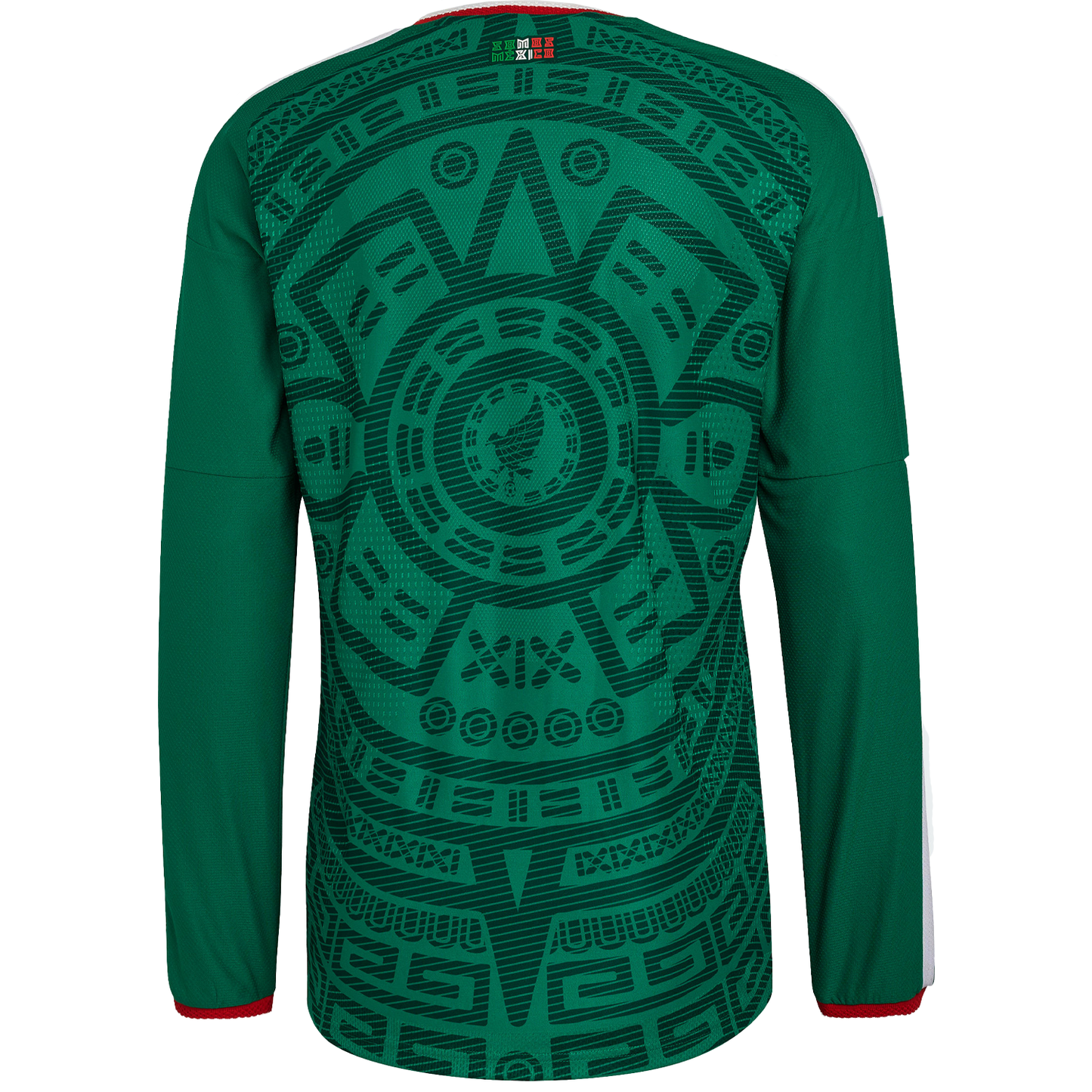 adidas Mexico 2026 Men's Authentic Home Long Sleeve Jersey